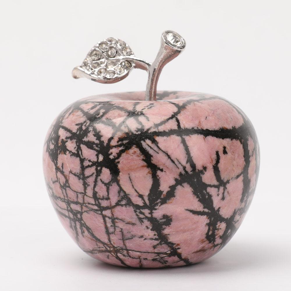 2" Crystal Apple Carvings Crystal wholesale suppliers