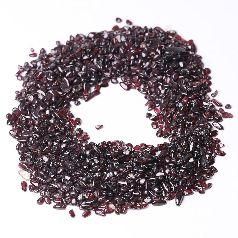 0.1kg High Quality 5-7mm Natural Garnet Chips Crystal wholesale suppliers