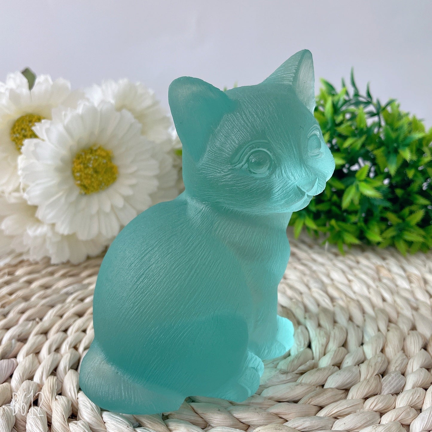 4.7" Glass Cat Crystal Carvings Crystal wholesale suppliers