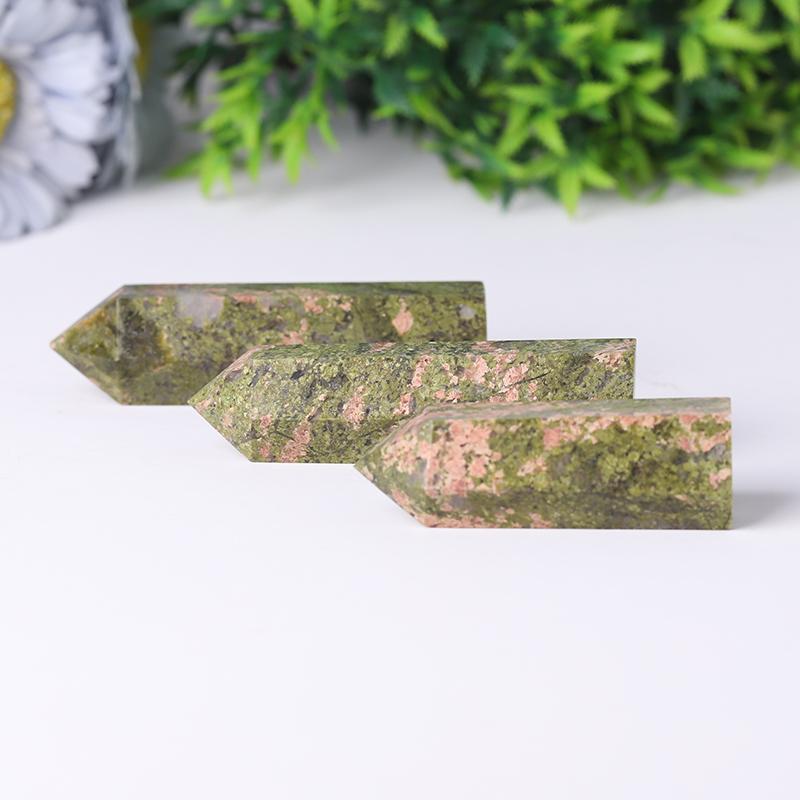 Wholesale Natural Unakite Points Crystal wholesale suppliers